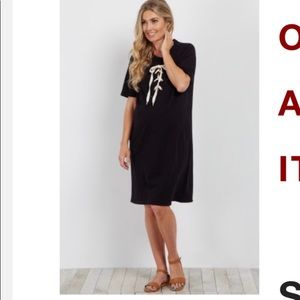 PinkBlush maternity / nursing dress